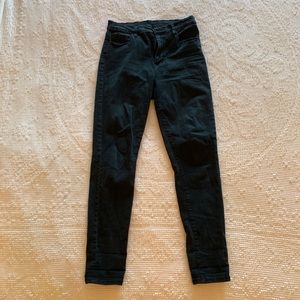 BDG twig high rise black skinny jeans